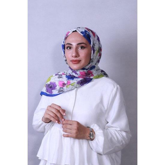 HAREM SCARF SOFT ŞAL 3087-V24 MAVİ