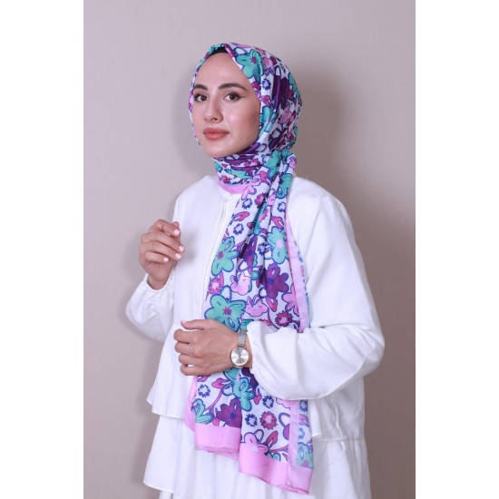 HAREM SCARF SOFT ŞAL 3088-V40 PEMBE
