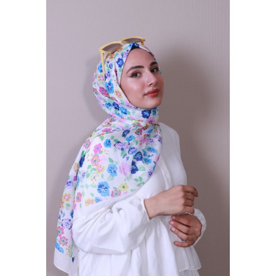 HAREM SCARF SOFT ŞAL 3094-V10 KIRIK BEYAZ