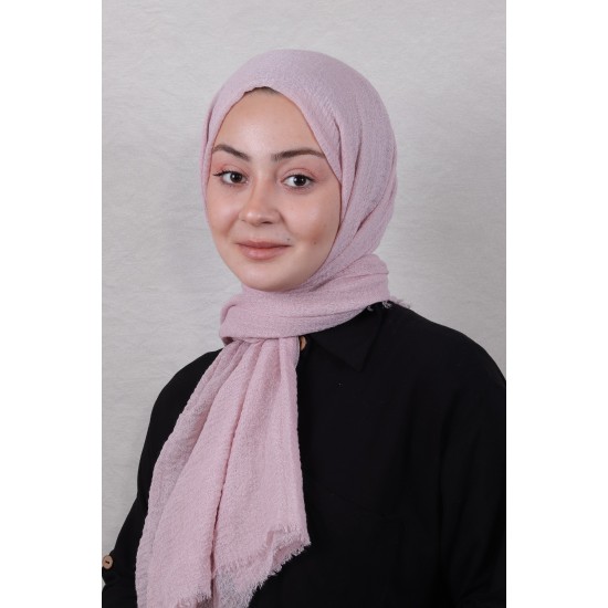LERRA BÜRÜMCÜK ŞAL - ŞEKER PEMBE