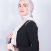 LEVİDOR BRİLLANT ŞAL KOYU BEJ
