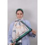 LEVİDOR ELAGANCE DESENLİ ŞAL MODEL 7 - YEŞİL SİYAH