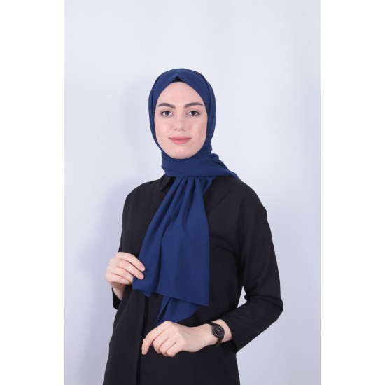 LEVİDOR ELAGANCE ŞAL SAKS MAVİ