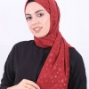 LEVİDOR MAXMARA ŞAL KOYU KİREMİT