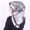 LEVİDOR TWİL İPEK EŞARP SİYAH