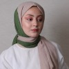 LORYAN SCARF ÇİFT RENK CRUSH 2 HAKİ-VİZON
