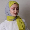 LORYAN SCARF ÇİFT RENK CRUSH 2 LİMON KÜFÜ-MERMER