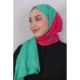 LORYAN SCARF ÇİFT RENK CRUSH 2 NEW BENETTON-FUŞYA