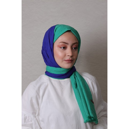 LORYAN SCARF ÇİFT RENK CRUSH 2 NEW BENETTON-SAKS