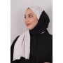 LORYAN SCARF ÇİFT RENK CRUSH 2 SİYAH-POLEN