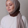 LORYAN SCARF ÇİFT RENK CRUSH 2 TAŞ-ACI KAHVE