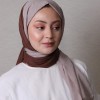 LORYAN SCARF ÇİFT RENK CRUSH 2 TAŞ-ACI KAHVE