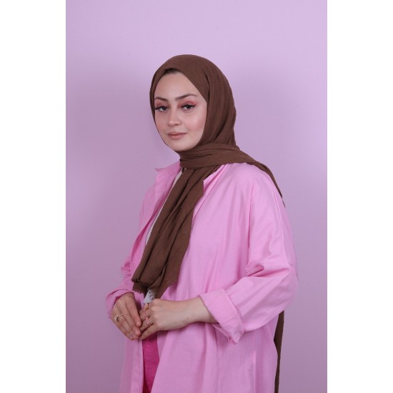 LORYAN SCARF COTTON CRUSH ŞAL - HAKİ