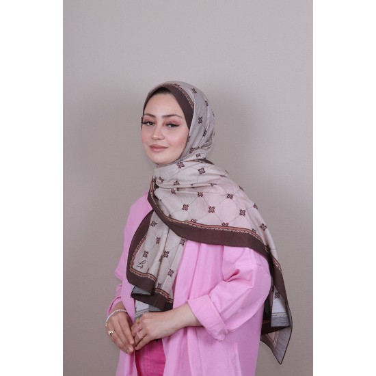 LORYAN SCARF DİAMOND BAKLAVA ŞAL - TAŞ