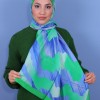 LORYAN SCARF DİAMOND BULUT 2- BENETTON