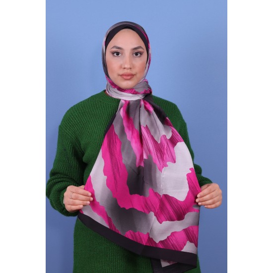 LORYAN SCARF DİAMOND BULUT 2- FUŞYA