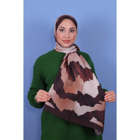 LORYAN SCARF DİAMOND BULUT 2- KAHVE