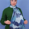 LORYAN SCARF DİAMOND BULUT 2- PETROL