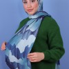 LORYAN SCARF DİAMOND BULUT 2- PETROL