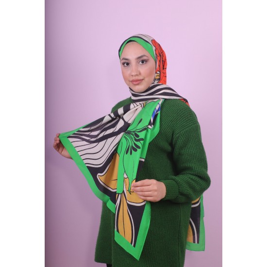 LORYAN SCARF DİAMOND ORKİDE 2 - BENETTON