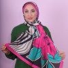 LORYAN SCARF DİAMOND ORKİDE 2 - FUŞYA