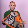 LORYAN SCARF DİAMOND ORKİDE 2 - ORANGE