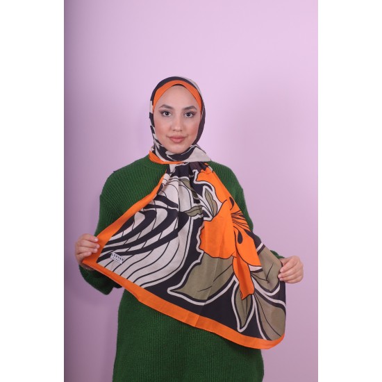LORYAN SCARF DİAMOND ORKİDE 2 - ORANGE