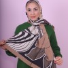 LORYAN SCARF DİAMOND ORKİDE 2 - VİZON