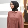 LORYAN SCARF MARTİNA ŞAL - ACI KAHVE