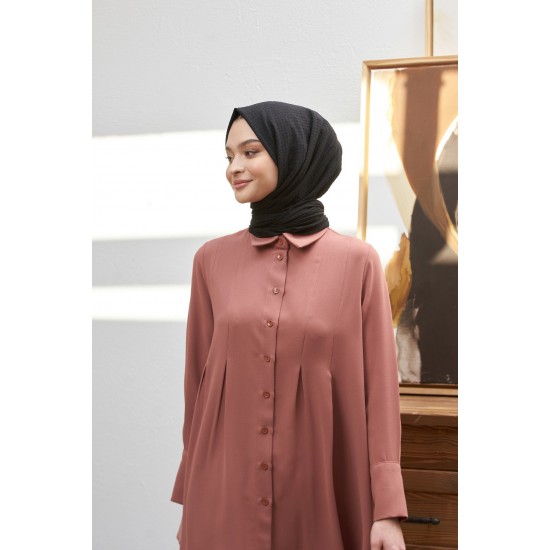 LORYAN SCARF MARTİNA ŞAL - ACI KAHVE