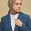 LORYAN SCARF MARTİNA ŞAL - CAPPUCİNO