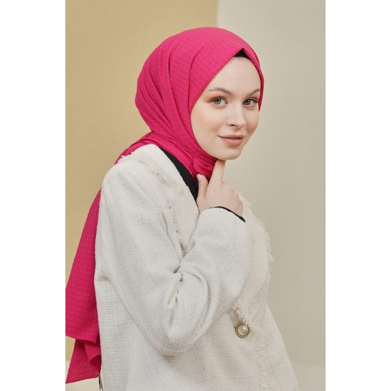 LORYAN SCARF MARTİNA ŞAL - FUŞYA