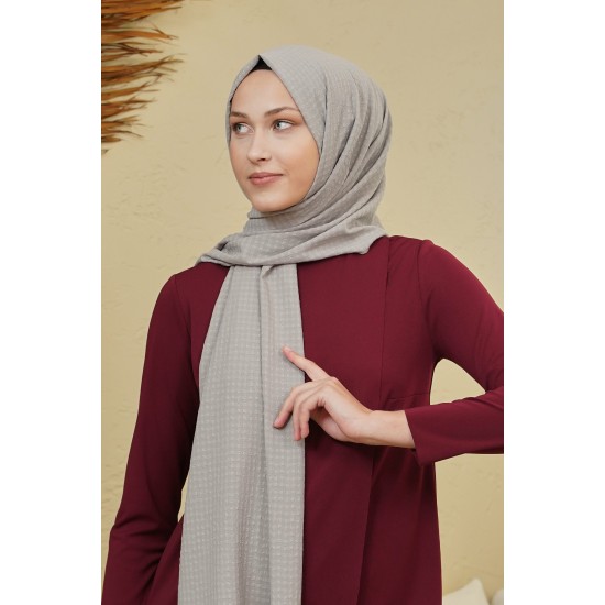 LORYAN SCARF MARTİNA ŞAL - GRİ