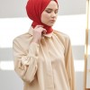LORYAN SCARF MARTİNA ŞAL - KIRMIZI