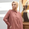 LORYAN SCARF MARTİNA ŞAL - KOYU BEJ