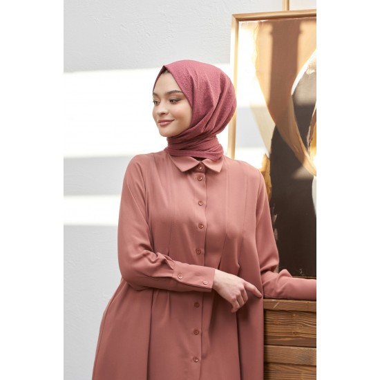 LORYAN SCARF MARTİNA ŞAL - KOYU GÜL