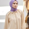 LORYAN SCARF MARTİNA ŞAL - KOYU LİLA