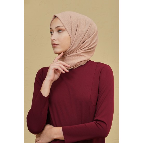 LORYAN SCARF MARTİNA ŞAL - KOYU VİZON