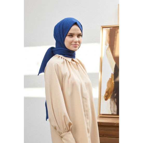 LORYAN SCARF MARTİNA ŞAL - LACİVERT