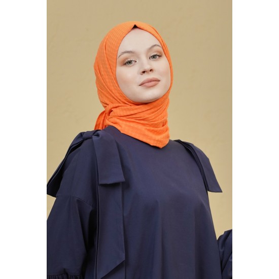 LORYAN SCARF MARTİNA ŞAL - NEON ORANGE