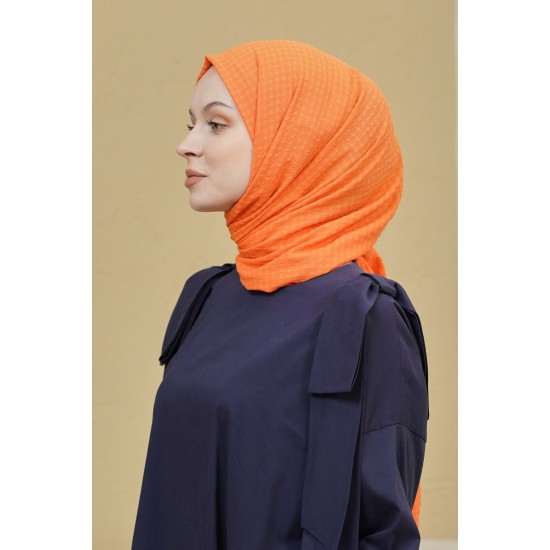 LORYAN SCARF MARTİNA ŞAL - NEON ORANGE
