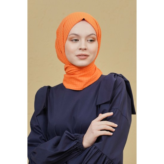 LORYAN SCARF MARTİNA ŞAL - NEON ORANGE