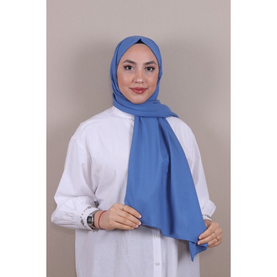 LORYAN SCARF MİNA SERİES 2 - KOT MAVİ