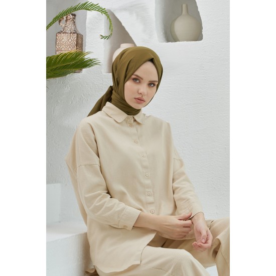 LORYAN SCARF TUANA ŞAL 2 - HAKİ