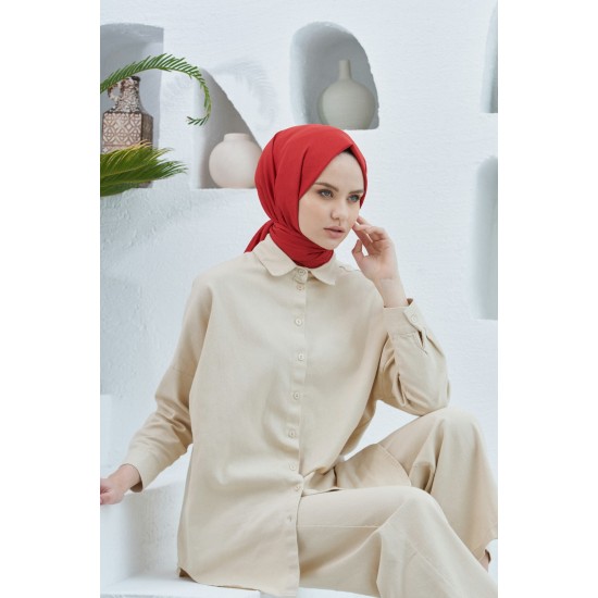 LORYAN SCARF TUANA ŞAL 2 - KIRMIZI