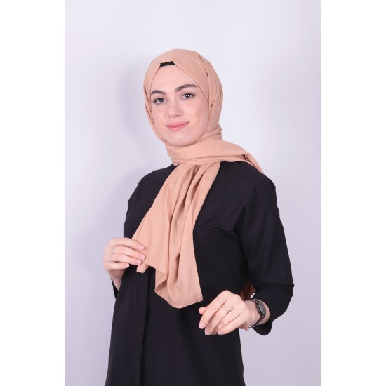 LORYAN SCARF VİVA ŞAL KOYU BEJ