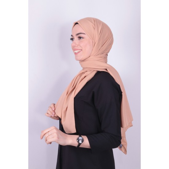 LORYAN SCARF VİVA ŞAL KOYU BEJ