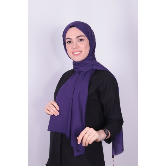 LORYAN SCARF VİVA ŞAL KOYU MOR