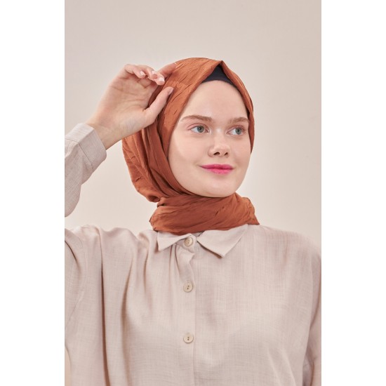 LORYAN SCARFS VİVA CRUSH BAMBOO LYCRA ŞAL BAKIR