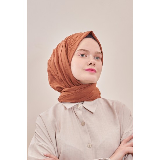 LORYAN SCARFS VİVA CRUSH BAMBOO LYCRA ŞAL BAKIR